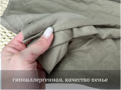 Футер 2-н петля ПЫЛЬНАЯ ОЛИВКА