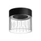 359002 OVER NT23 332 черный Светильник накладной светодиодный IP20 LED 4000K 10W 85-265V AURA