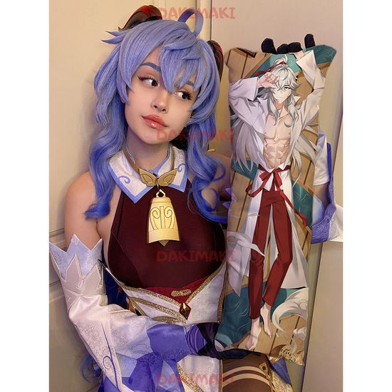 Мини дакимакура Цзин Юань Хонкай Стар Рейл арт. M1178, 60х20 см