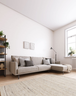 Galene 4-местный диван с правым шезлонгом бежевого цвета 314 см