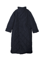 Пальто-одеяло унисекс с воротником "Кутанка". Черное