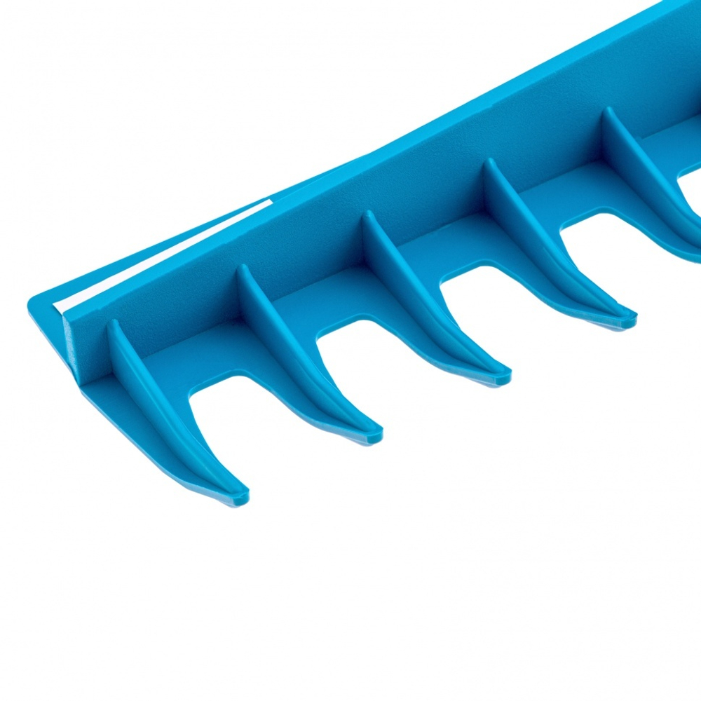 Грабли пластиковые, 430 мм, 13 прямых зубьев, усиленные, без черенка, Luxe, Palisad