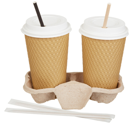 Держатель для 2-х стаканов КонтинентПак