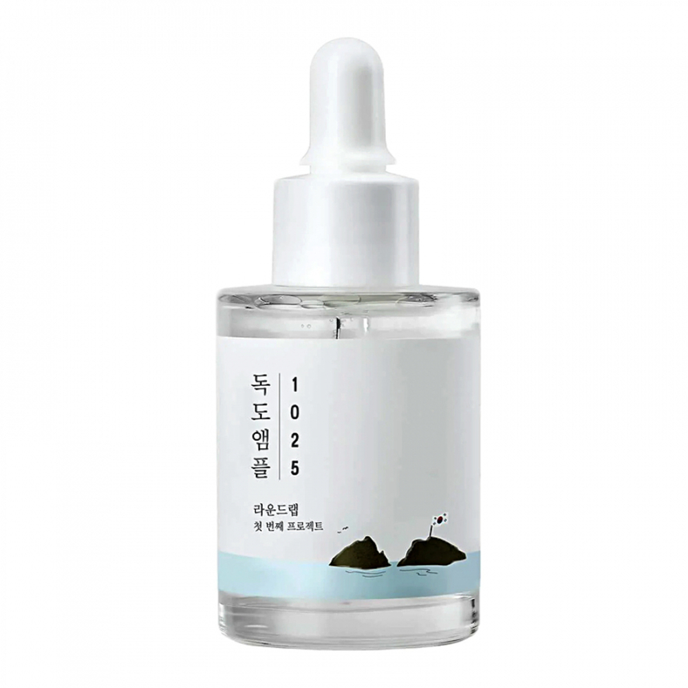 Сыворотка гидрирующая с морской водой ROUND LAB 1025 Dokdo Ampoule (45мл)