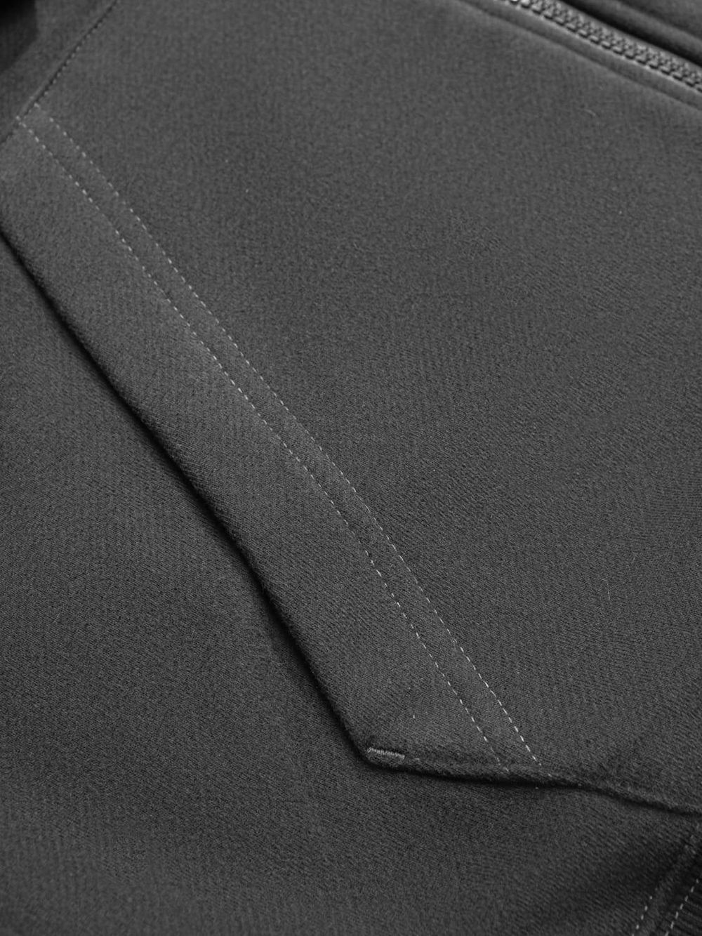 Худи Hardlunch Logo на молнии темно-серый