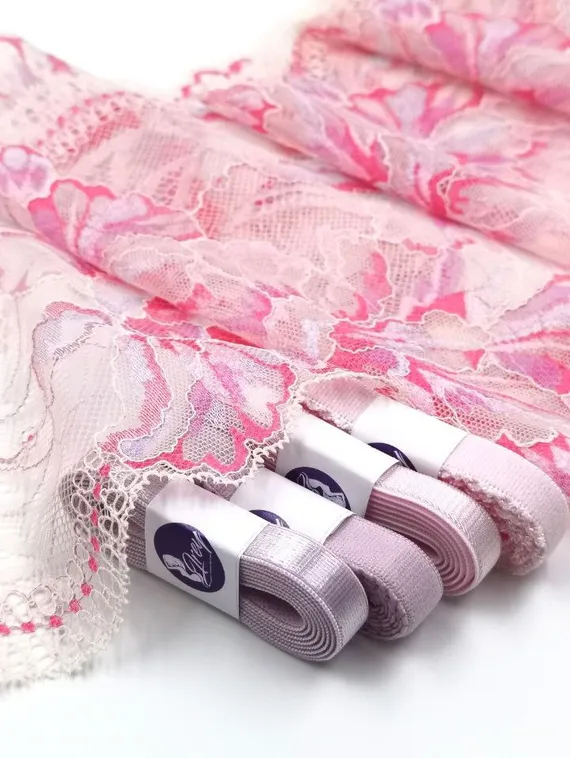 отделка лиловый и розовый турция