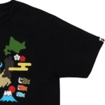 A Bathing Ape Japan Culture Tee черный