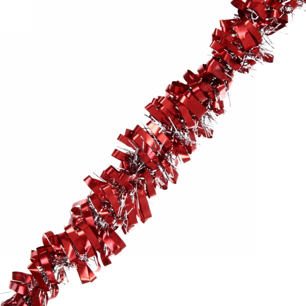 Мишура 2м 9см «Пушистое кружево», микс