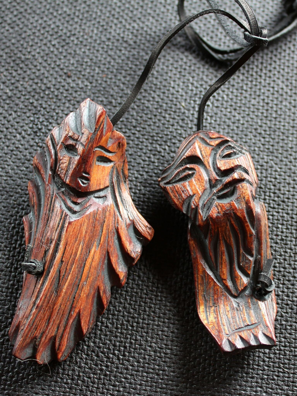 Ээзи-Хозяева Тайги (парная подвеска) (оберег путешественника)