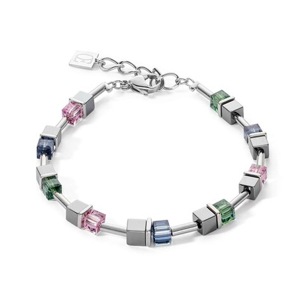 Браслет Coeur de Lion Blue-Green-Lilac 5020/30-0754