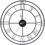 Часы настенные «LOFT HOME « 50см, желтые цифры