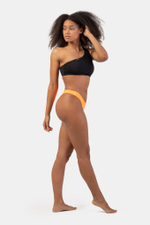 Топ ONE SHOULDER BANDEAU BIKINI TOP 448 Черный