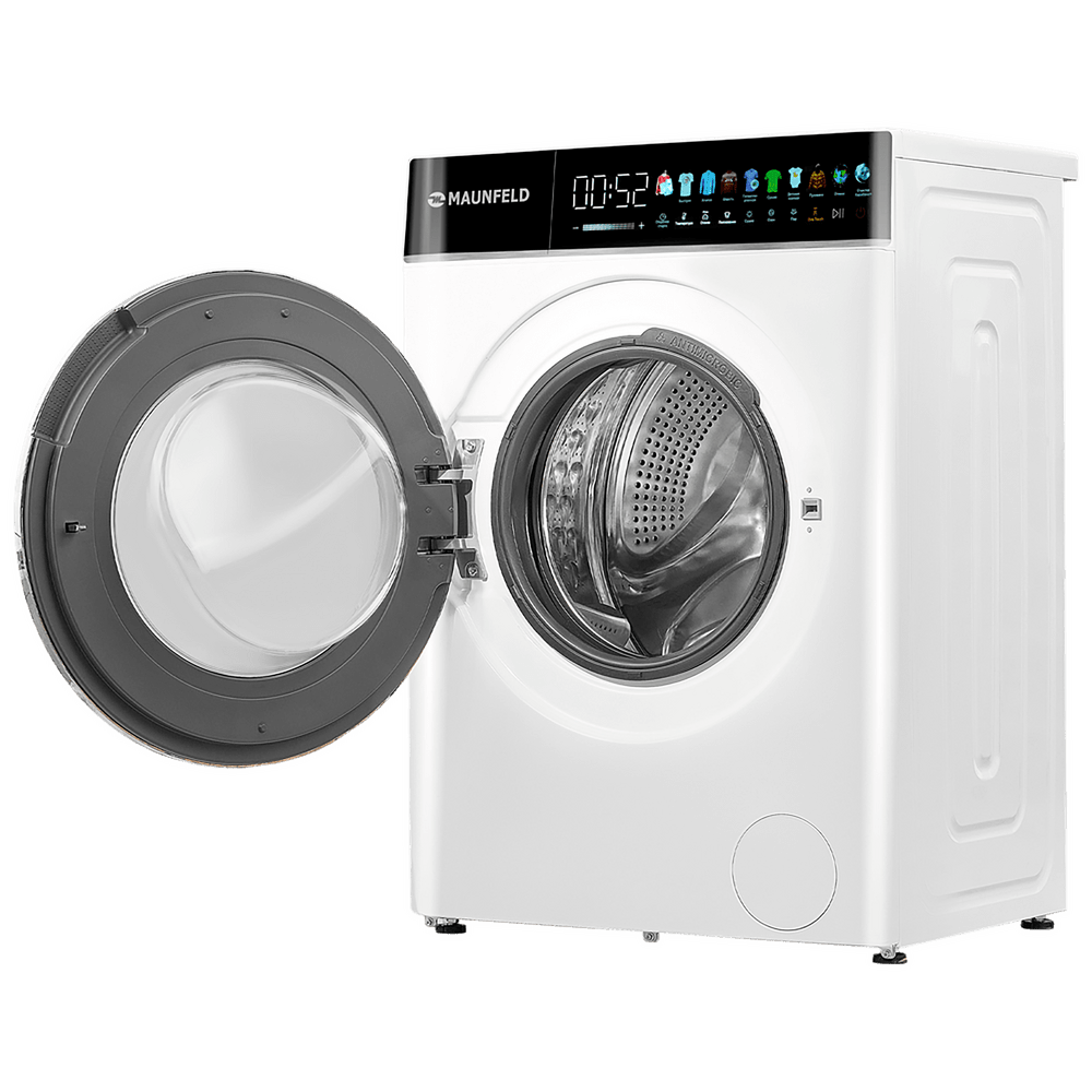 Стиральная машина c инвертором и паром MAUNFELD MFWM129WH05