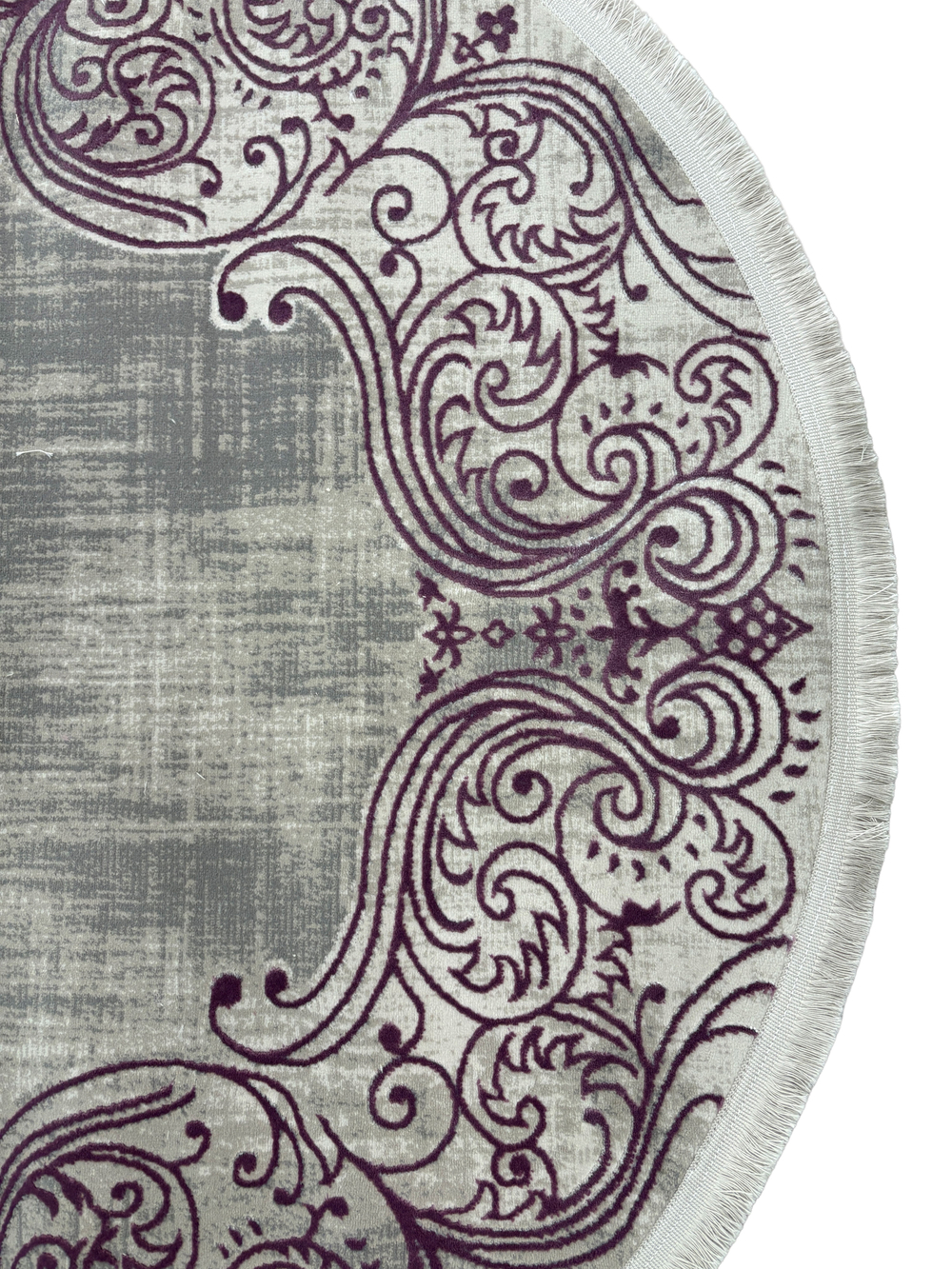 Ковер Amatis Lux 36560A Grey/Lila Овал