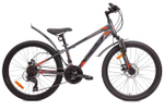 Велосипед 24" Stels Navigator-400 MD р.12" F010 серый/красный