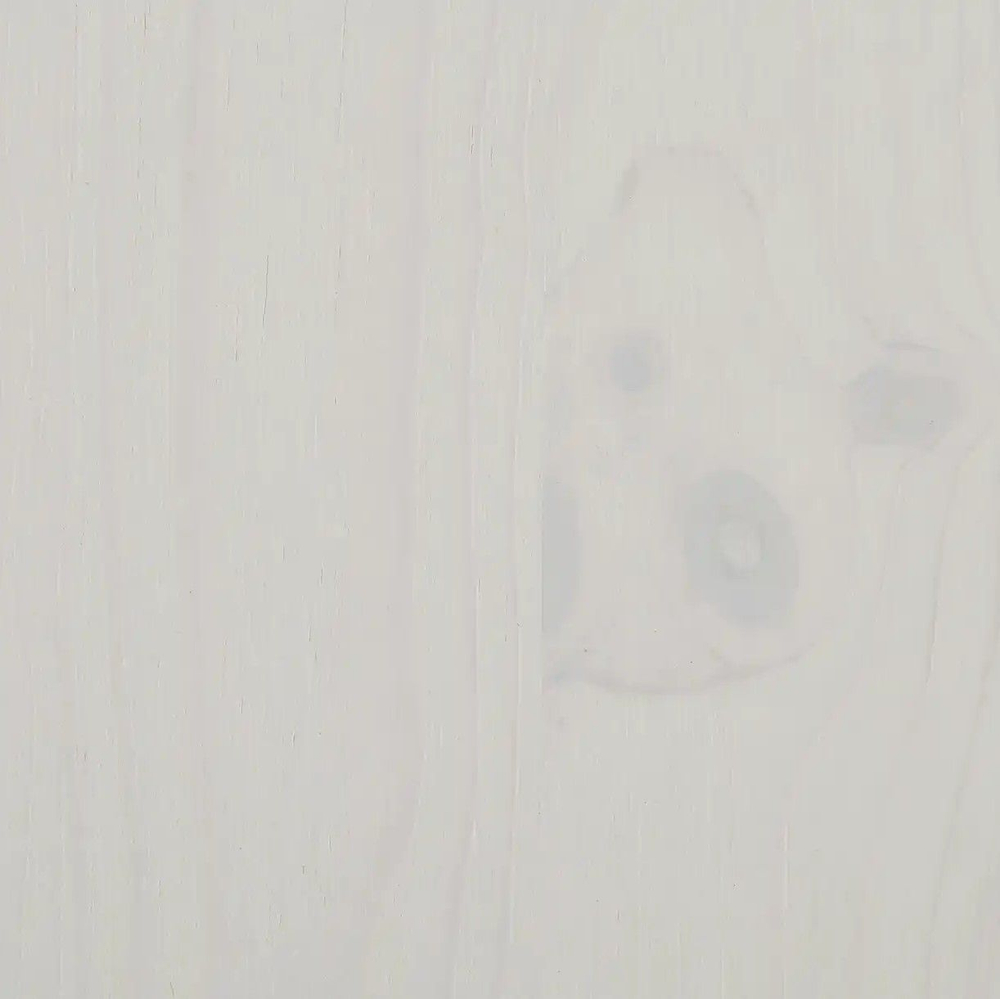 Комод Хельсинки в прихожую для обуви и вещей, белый воск/антик, сосна