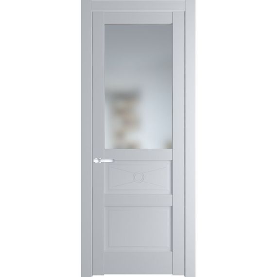 Межкомнатная дверь эмаль Profil Doors 1.5.2PM лайт грей остеклённая