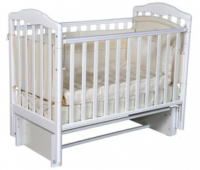 Кроватка детская Антел Алита 3/5 (белый) маятник универсальный