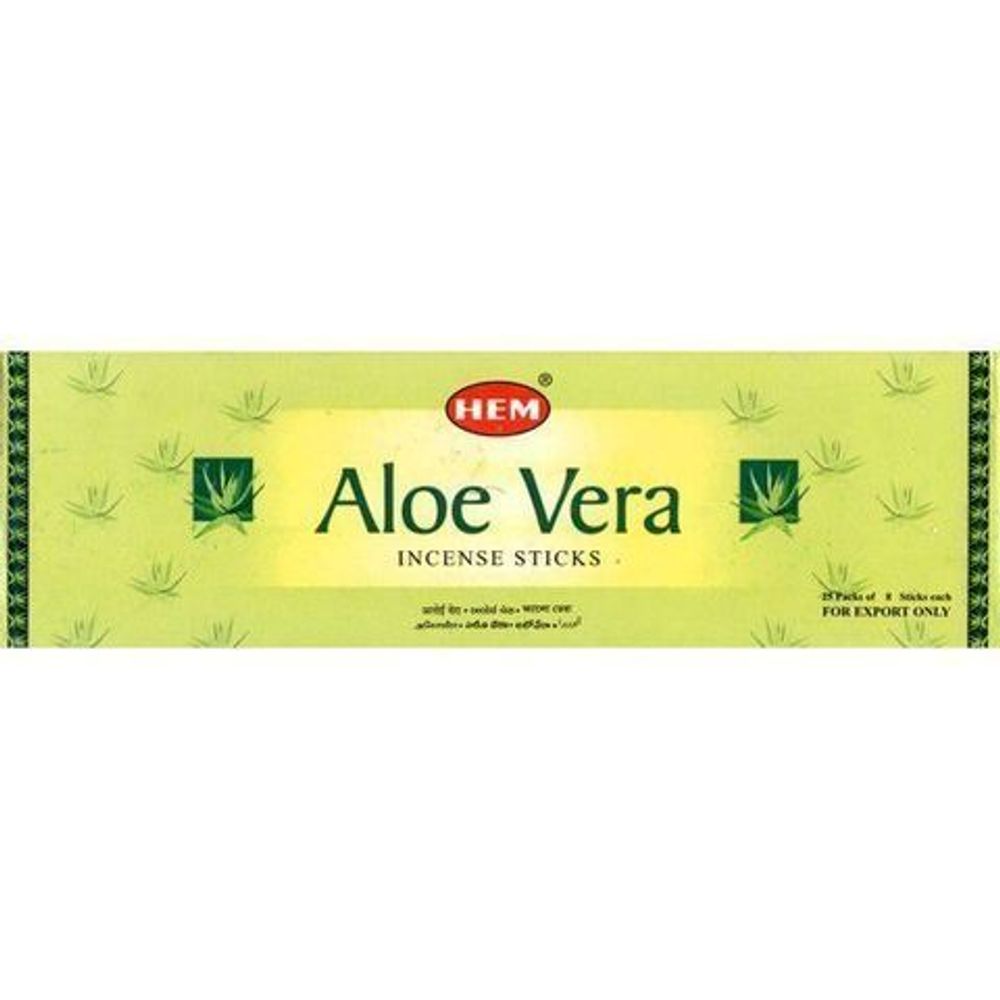 HEM Aloe Vera шестигранник Благовоние Алоэ Вера