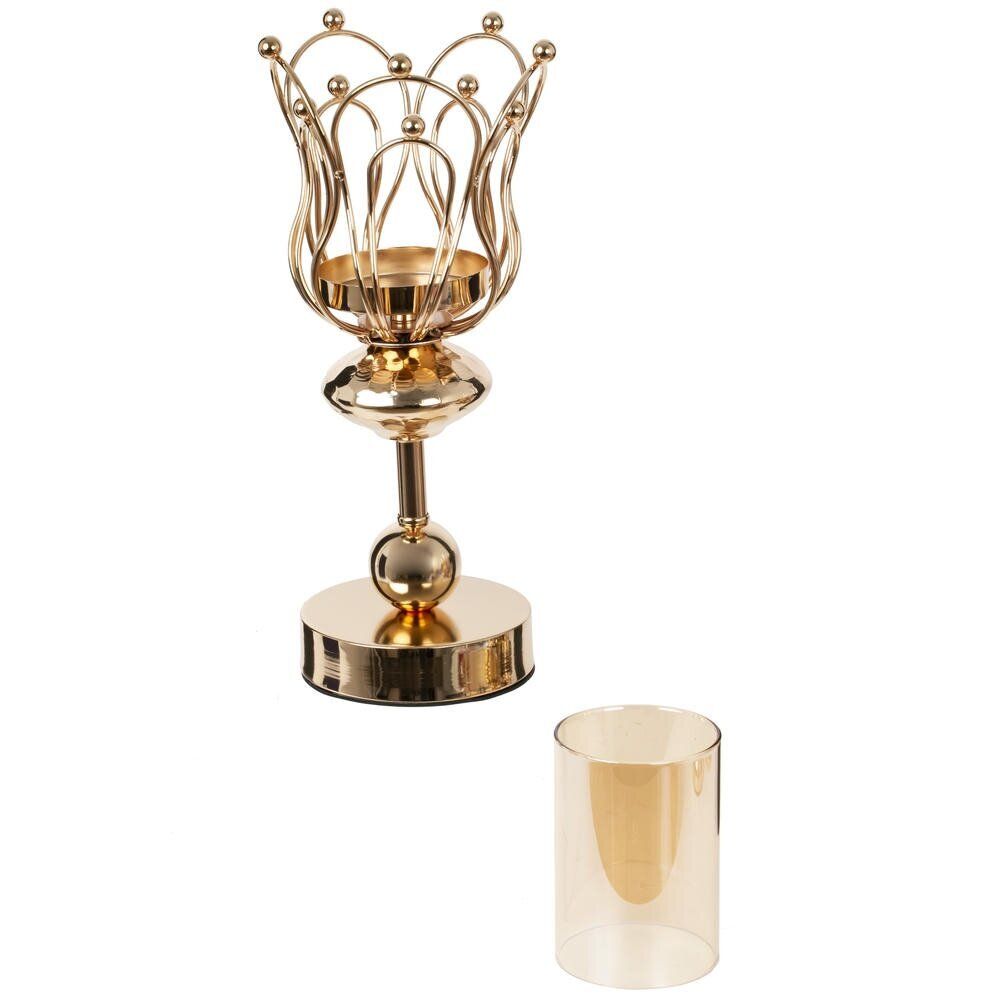 GAEM Подсвечник, L12,5 W12,5 H27,5 см