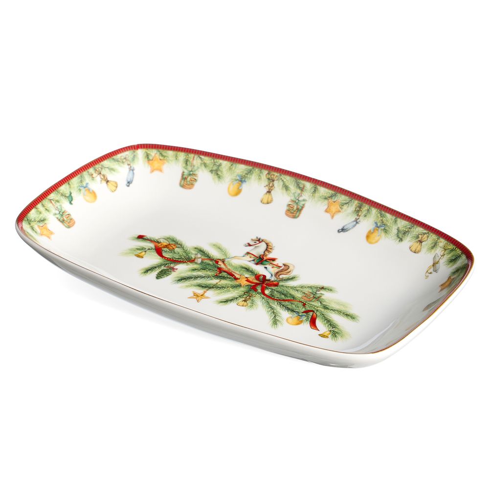 БЛЮДО LEFARD "ЩЕЛКУНЧИК" 25,3*16,3*3,2 СМ (КОР=12ШТ.)