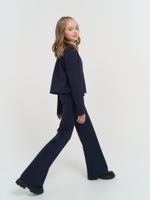 Брюки клёш "Синие" для девочки 7+