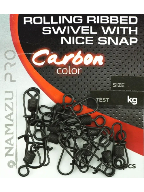 Вертлюг с застежкой Carbon катаный