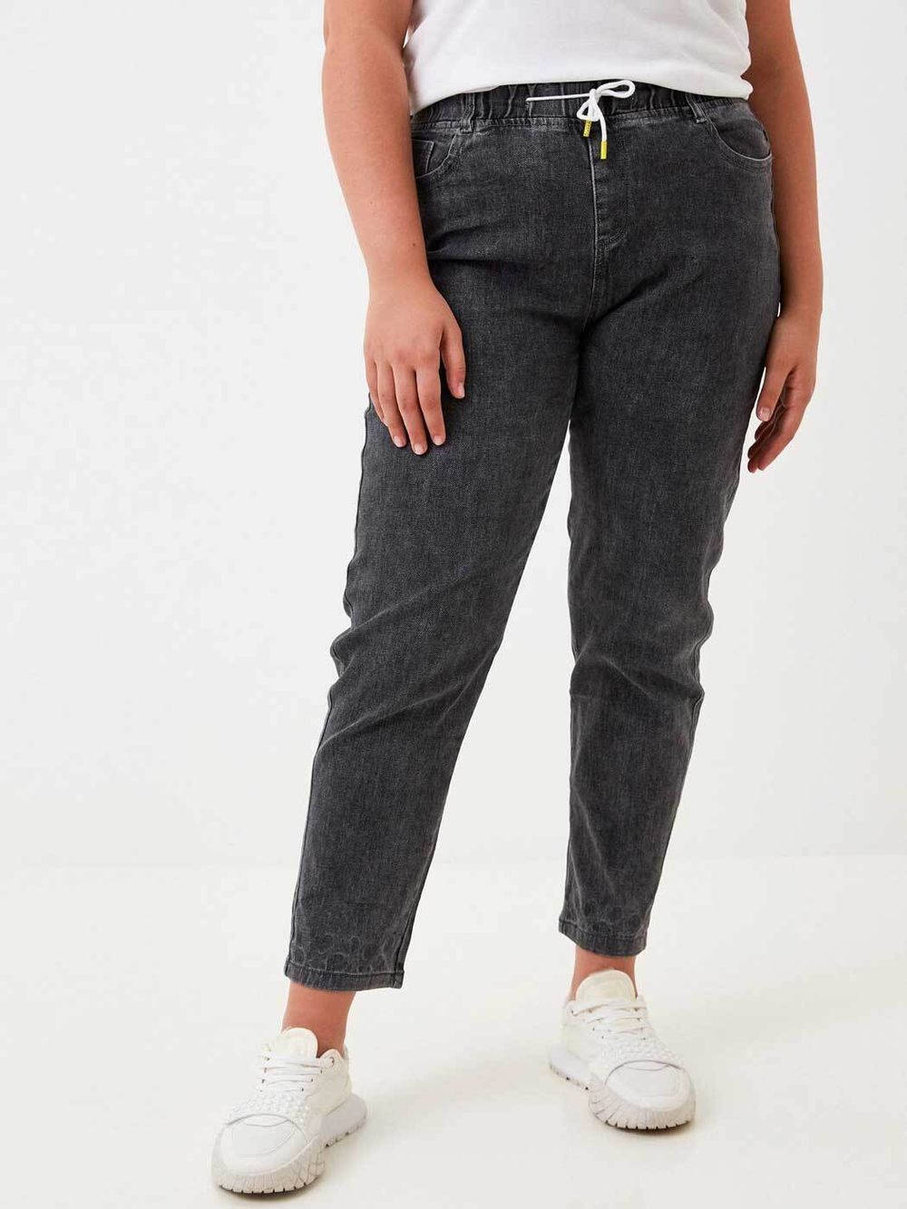 Джинсы на резинке больших размеров