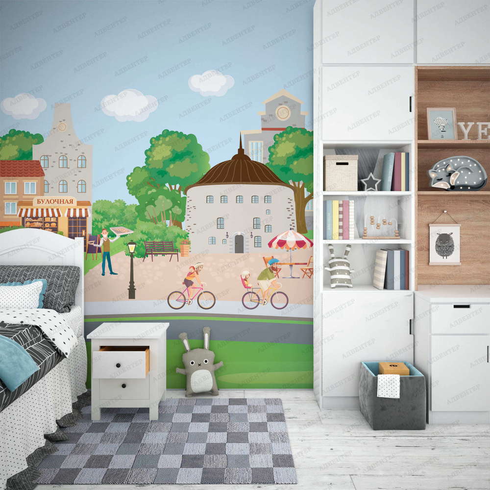 Фотообои Выборг. Круглая башня 117