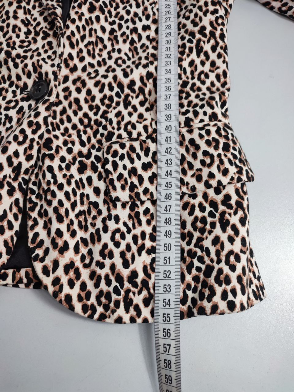 Жакет Oodji с анималистичным принтом 40 размер