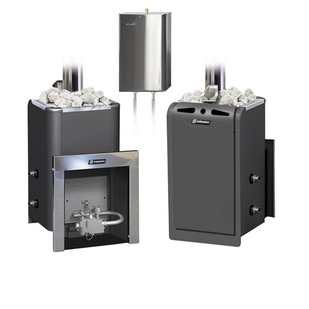 Печь банная газо-дровяная Уралочка 24