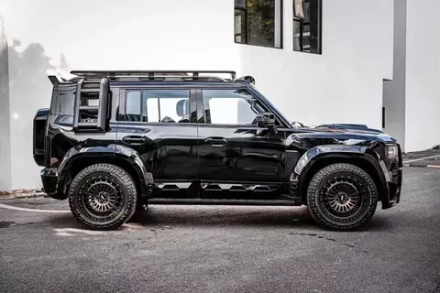 Обвес переделка в стиле Land Rover Defender для Jetour Traveller T2 Джетур декоративный обвес