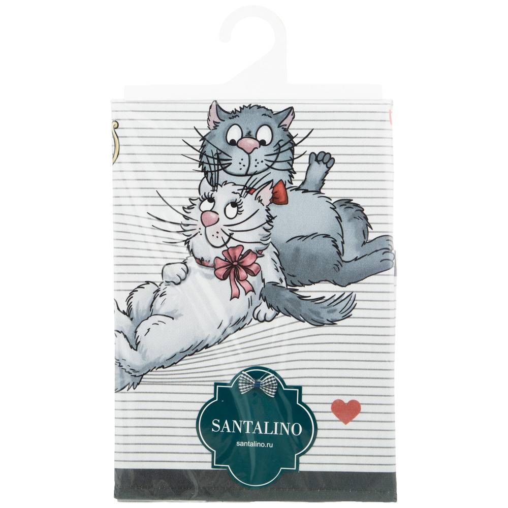 ПОЛОТЕНЦЕ "РОМАНТИКА",40Х70СМ,БЕЛЫЙ, 100% ХЛОПОК,ТВИЛ