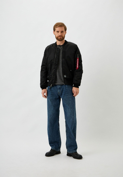 Куртка утепленная мужская ALPHA INDUSTRIES MA-1 MOD FLIGHT JACKET