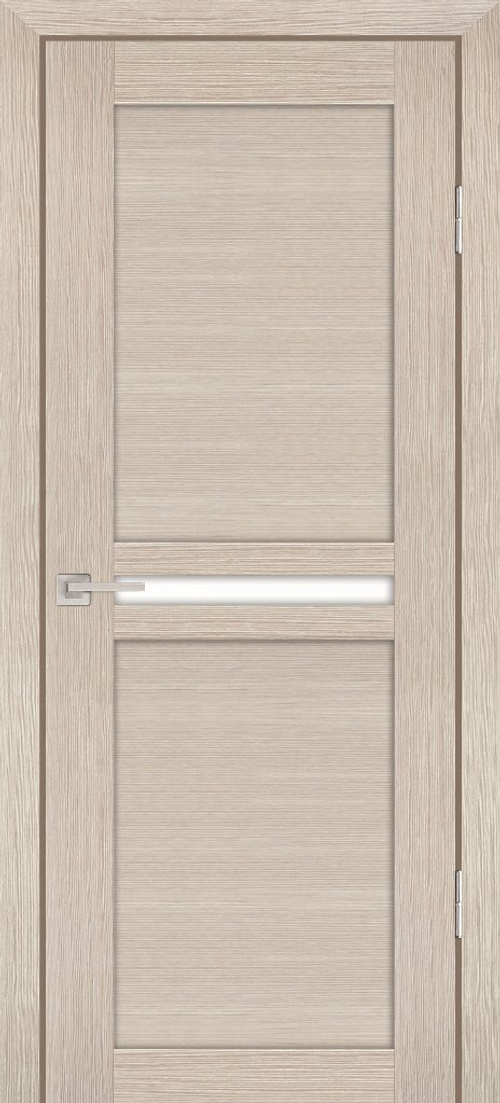 Дверь PS-03 / Цвет Капучино Мелинга / белый сатинат / Двери PROFILO PORTE