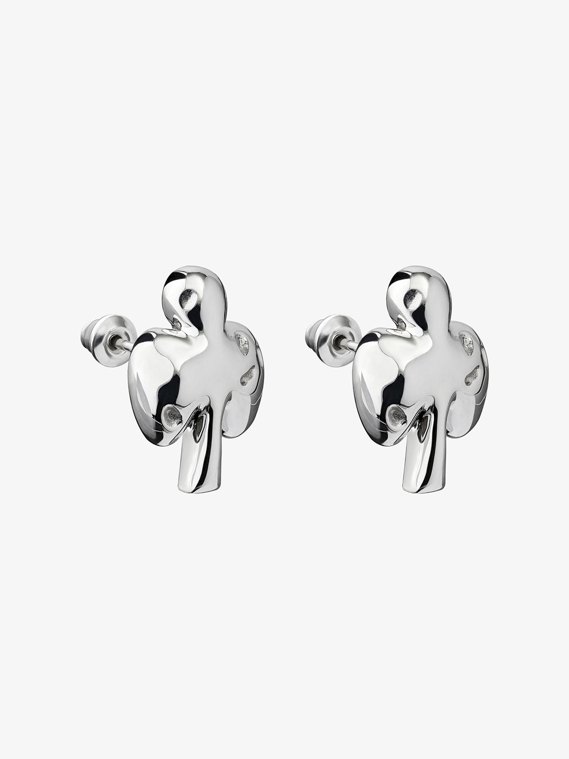 СЕРЬГИ ПИНЫ "LUCKY CLUBS"