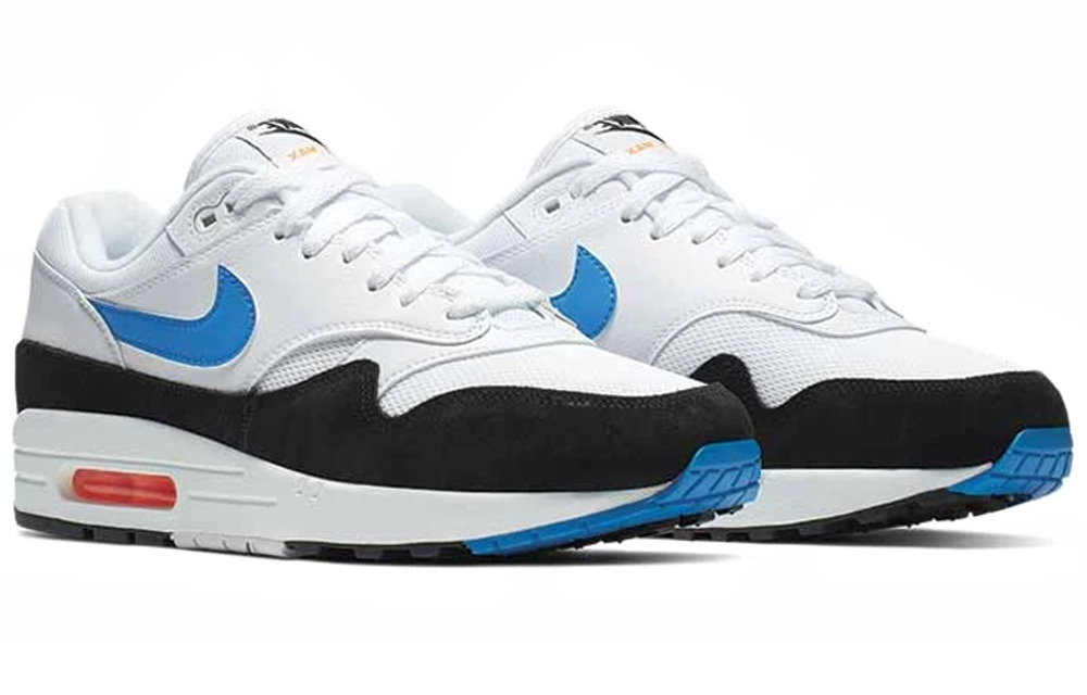 Кроссовки Nike Air Max 1 Photo Blue Total Orange