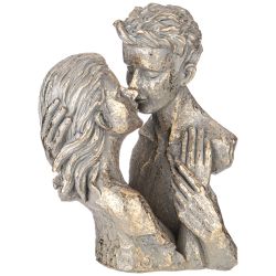 СТАТУЭТКА "ПОЦЕЛУЙ" 24*16,5*29 СМ. СЕРИЯ "ФЬЮЖН" (КОР=4ШТ.)