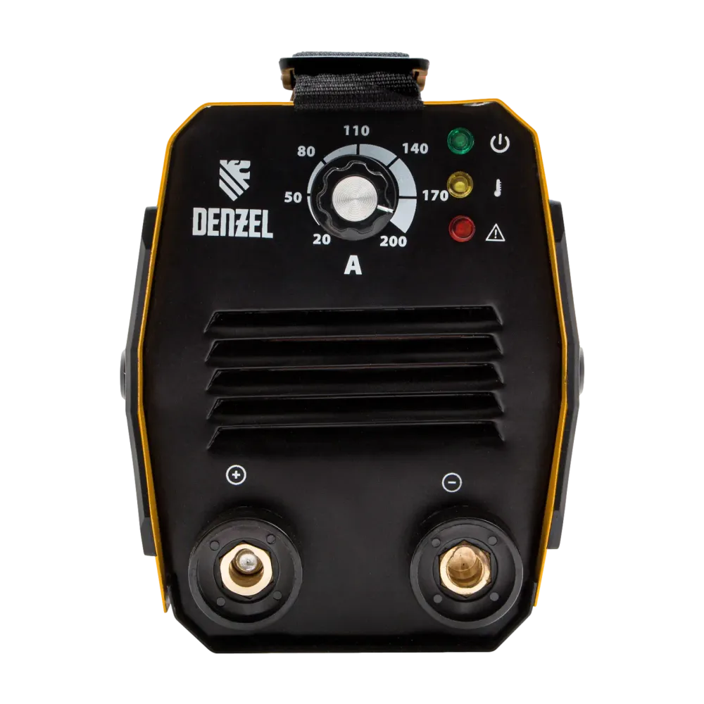 Аппарат инверторный дуговой сварки DS-200 Compact, 200 А, ПВ 70%, диаметр электрода 1.6-5 мм Denzel, 94373