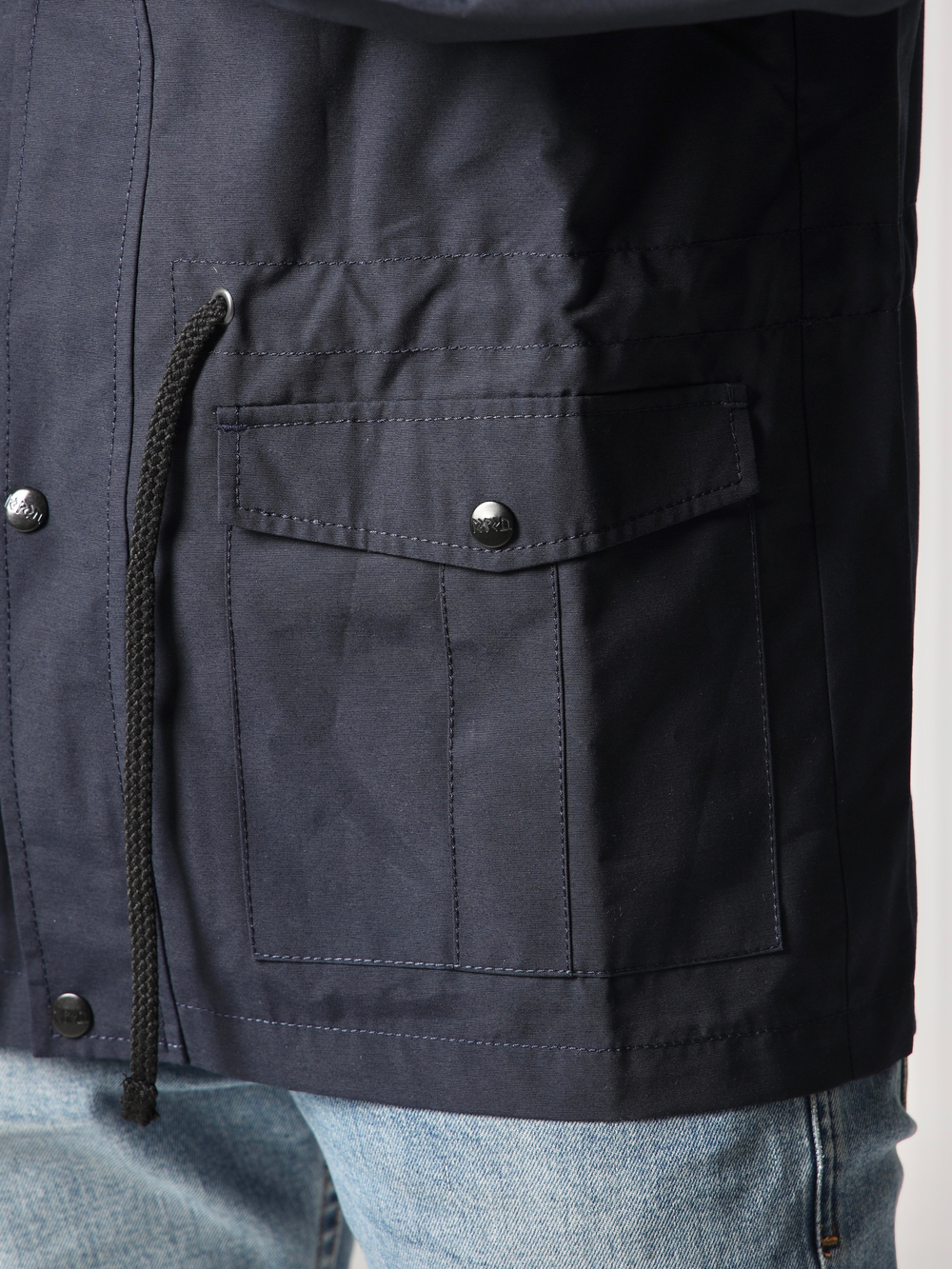 Парка мужская осень осенняя Город Горький синяя желтый олень вышивка