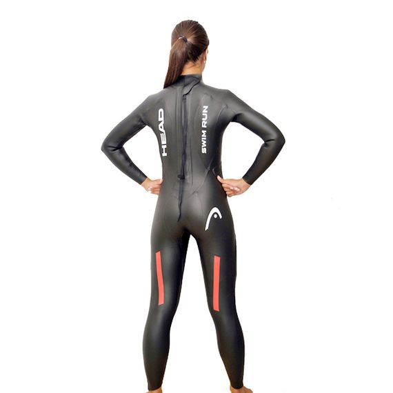 Гидрокостюм женский Head Swimrun Base SL 4/2мм гладкий внешн./нейлон внутри 4 мм
