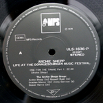 Archie Shepp / Life At The Donaueschingen Music Festival (LP)