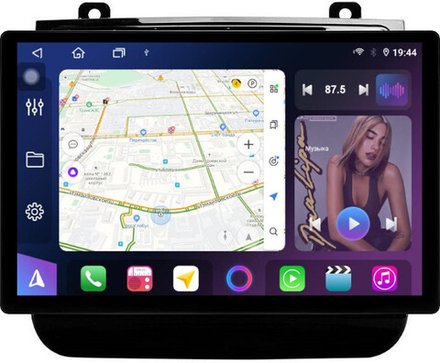 Магнитола для VW Touareg 2 2010-2018 (RNS850) - FarCar BX877 монитор 13" 2K QLED на Android 13, TS10, 6+128, CarPlay, 4G SIM-слот