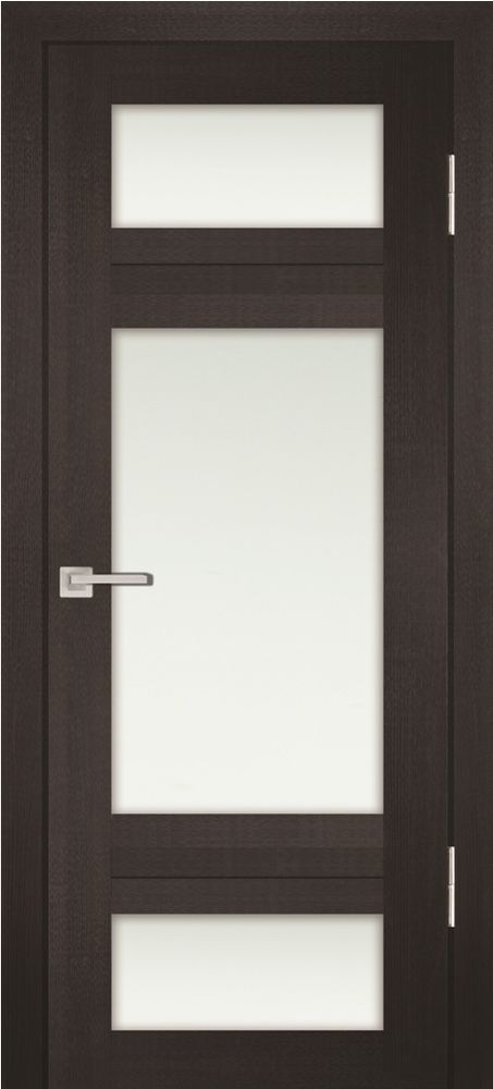 Дверь PS-06 / Цвет Венге Мелинга / белый сатинат / Двери PROFILO PORTE