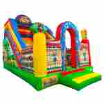 Коммерческий надувной батут-горка «Индиана ЭКСТРА 2», 7x4x6 м