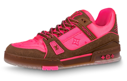Кроссовки LOUIS VUITTON Trainer logo, 1A8Z5E