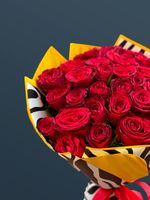 Монобукет из роз 50 см!!!!По акции!!