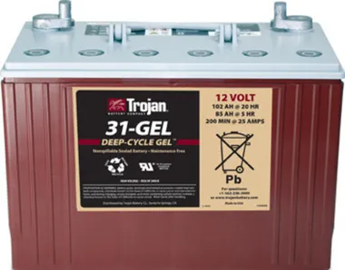 Аккумуляторы Trojan 31-GEL - изображение 1 Аккумуляторы Trojan 31-GEL - фото 1