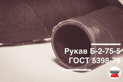 Рукав Б-2-75-5 4М ГОСТ 5398-76