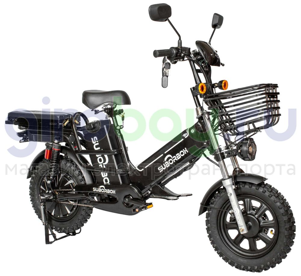 Электровелосипед SUBORBOX B01 (60V/31Ah) внедорожная резина фото №7